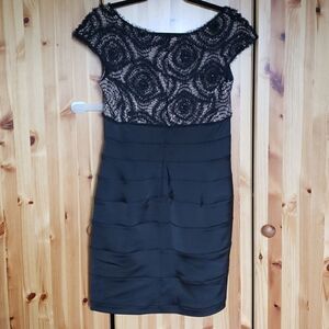 Tadashi Shoji black dress size 8